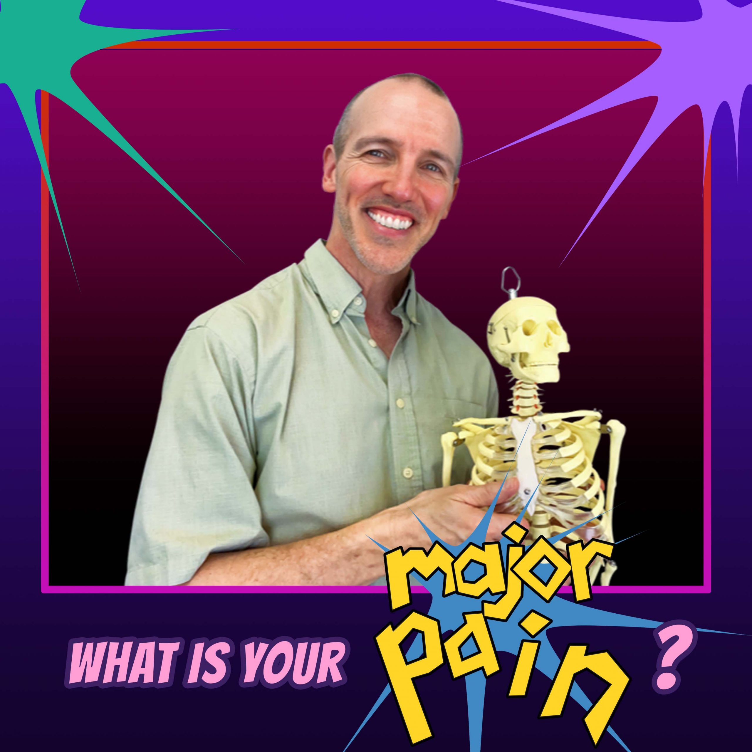 A photo of podcast guest Rick Olderman, author and physical therapist 