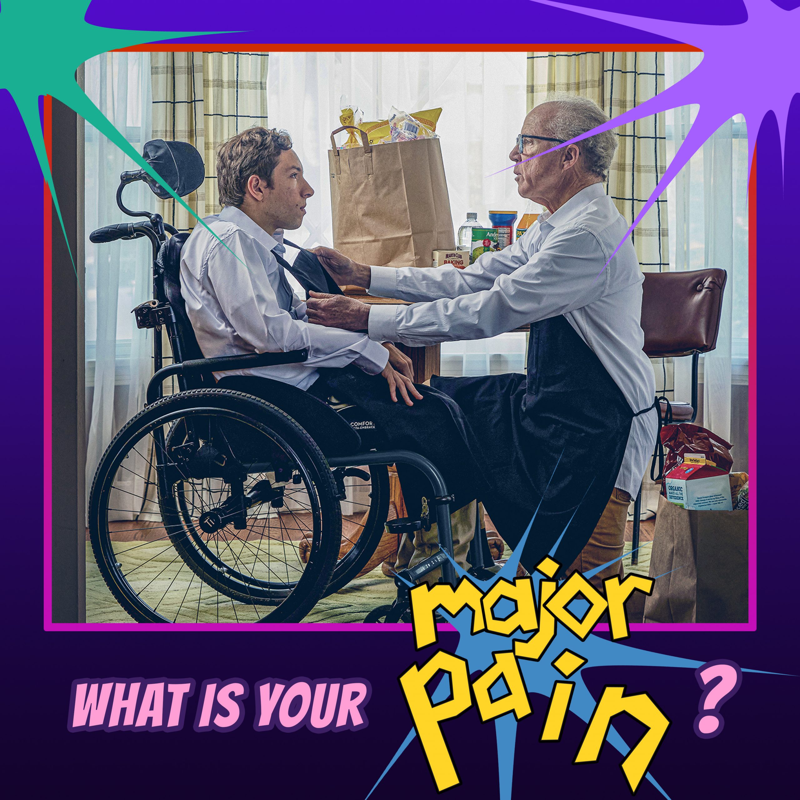 A still from The Paper Bag Plan, a new film from Anthony Lucero starring Lance Kinsey and Cole Massie. Join the creative team for a discussion in this episode of the Major Pain podcast. 