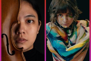 Elicia and Casey, guests on the Major Pain Podcast, are pictured here, on this episode where they discuss how their shared experience of chronic pain and disability inspired their artistic collaborative, Sensory Dimensions.